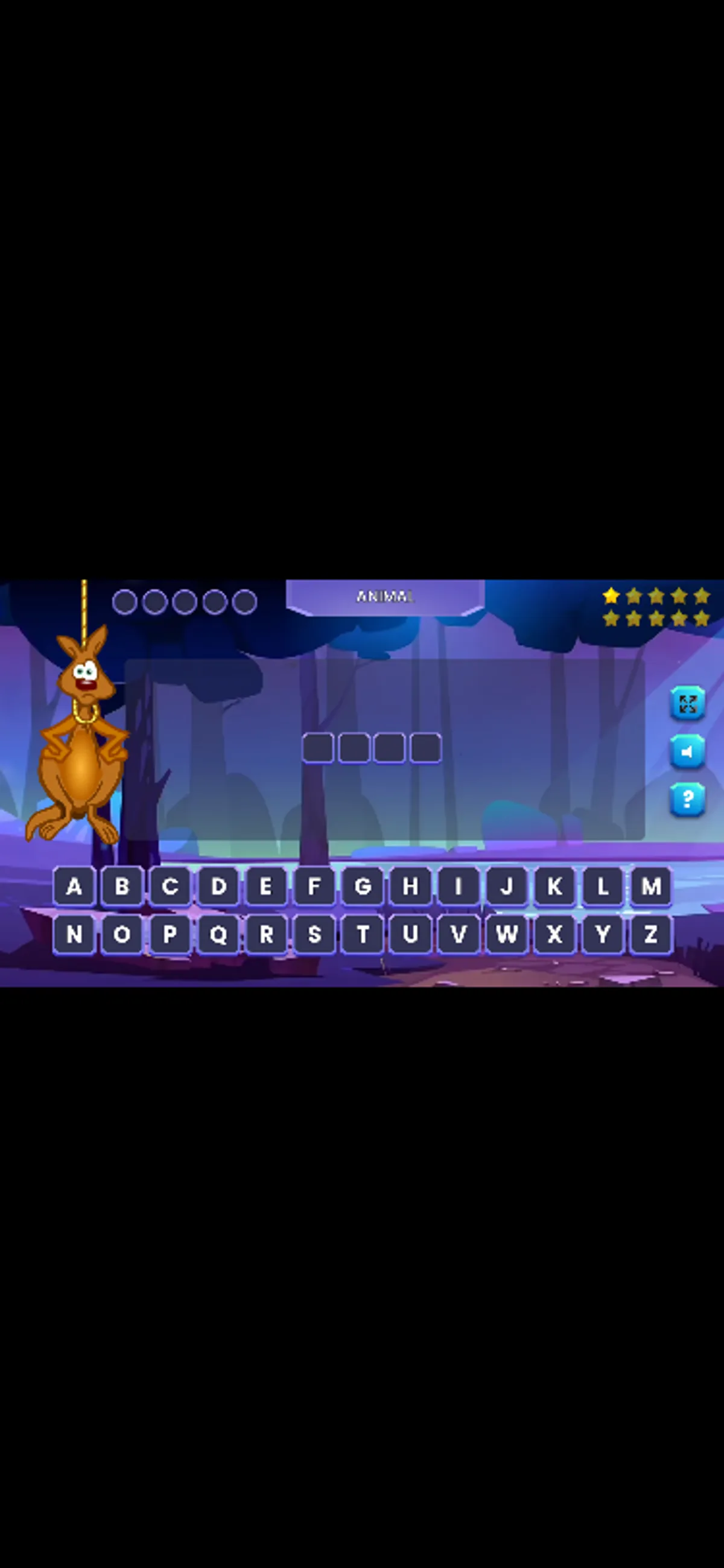 New four-letter Animal puzzle after completing the country question