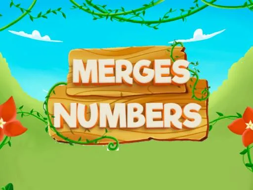 Merges Numbers cover with its title on a wooden sign above a bright green landscape.